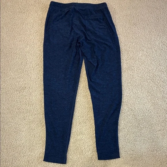 Outdoor Voices Men's Cloudknit Slim Navy Sweatpants Joggers - Picture 8 of 9